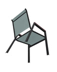 Bazza Stacking Bistro Chair MGP Arm Accents