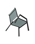 Bazza Stacking Bistro Chair MGP Arm Accents