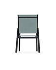 Bazza Stacking Bistro Chair With Rustic Polymer Arm Accents