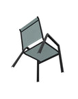 Bazza Stacking Bistro Chair MGP Arm Accents