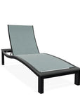 Bazza Contour Armless Chaise with MGP Arm Accent