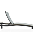 Bazza Contour Armless Chaise with MGP Arm Accent