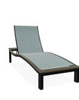 Bazza Contour Armless Chaise with MGP Arm Accent