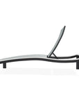 Bazza Contour Armless Chaise with MGP Arm Accent