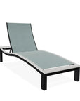 Bazza Contour Armless Chaise with MGP Arm Accent