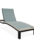 Bazza Contour Armless Chaise with MGP Arm Accent