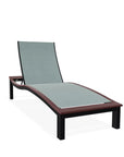 Bazza Contour Armless Chaise with MGP Arm Accent