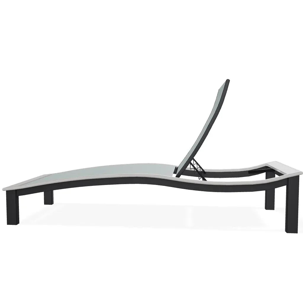 Bazza Contour Armless Chaise with MGP Arm Accent