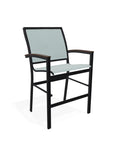 Bazza Stacking Balcony Height MGP Armed Cafe Chair