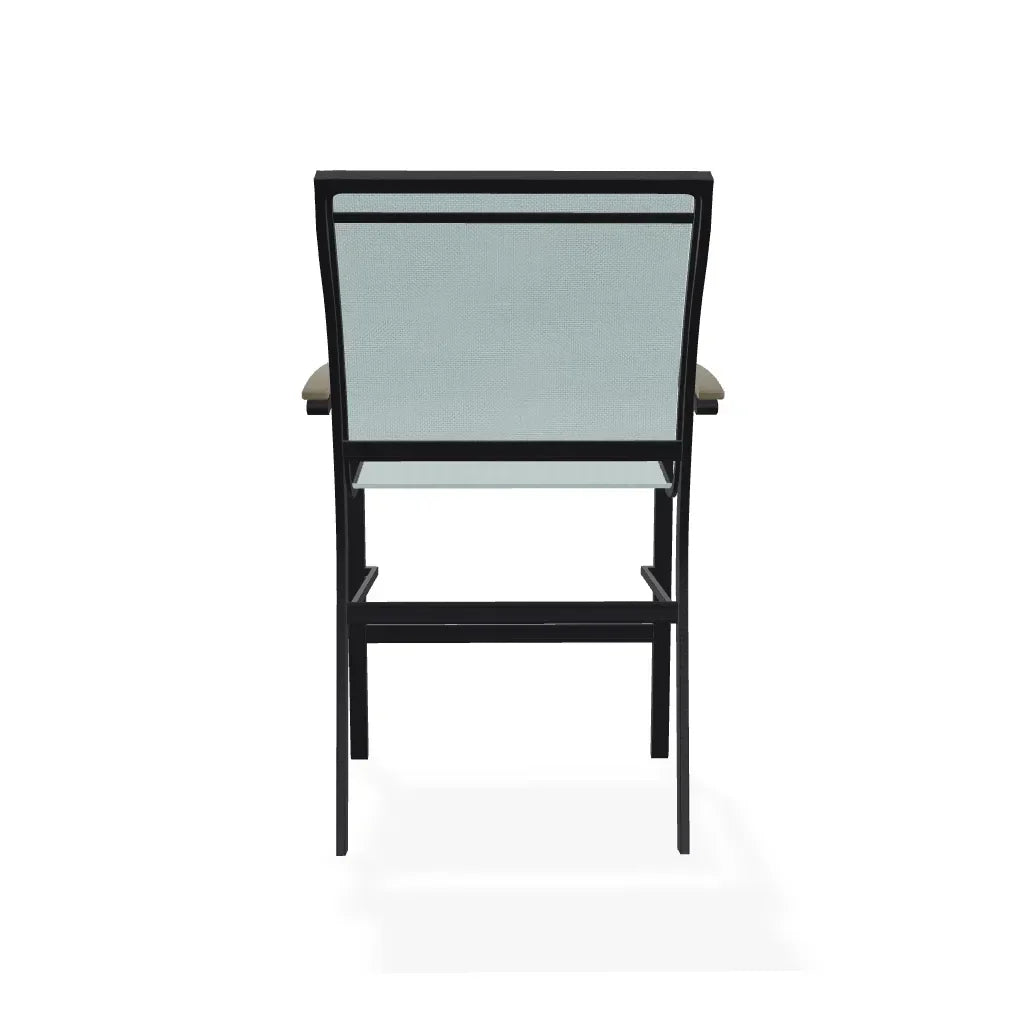 Bazza Stacking Balcony Height MGP Armed Cafe Chair