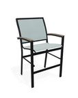 Bazza Stacking Balcony Height MGP Armed Cafe Chair