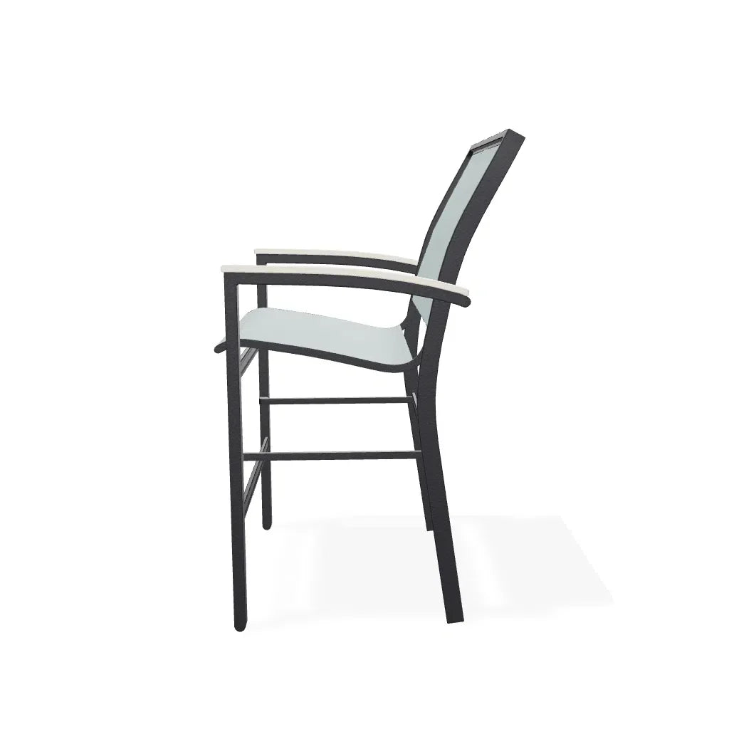 Bazza Stacking Balcony Height MGP Armed Cafe Chair