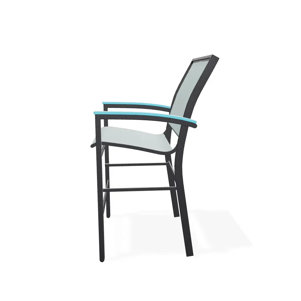 Bazza Stacking Balcony Height MGP Armed Cafe Chair