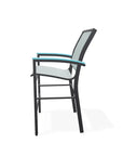 Bazza Stacking Balcony Height MGP Armed Cafe Chair