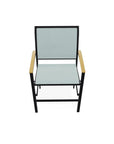 Bazza Stacking Balcony Height Polymer Cafe Arm Chair