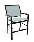 Bazza Stacking Balcony Height Polymer Cafe Arm Chair