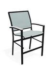 Bazza Stacking Balcony Height Rustic Polymer Cafe Arm Chair