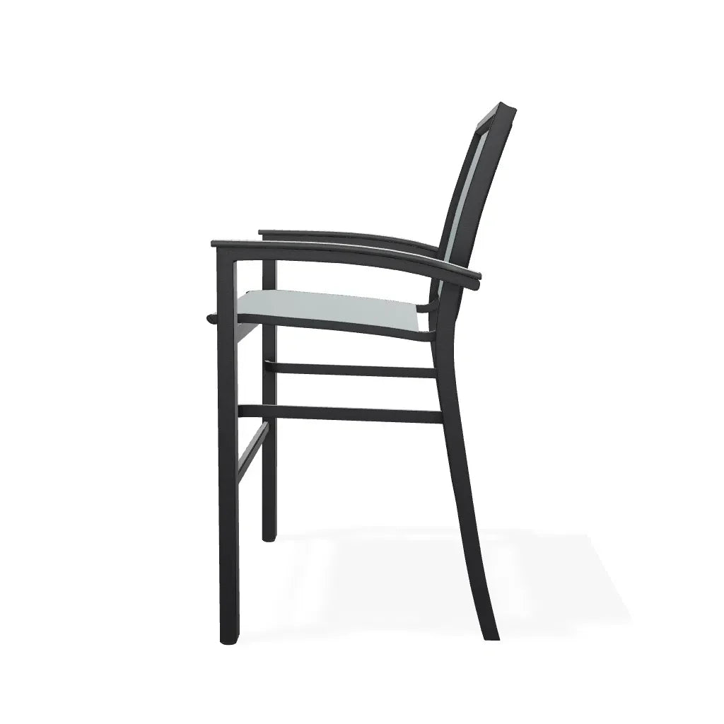 Bazza Stacking Bar Height MGP Armed Cafe Chair