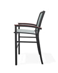 Bazza Stacking Bar Height MGP Armed Cafe Chair