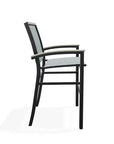 Bazza Stacking Bar Height MGP Armed Cafe Chair