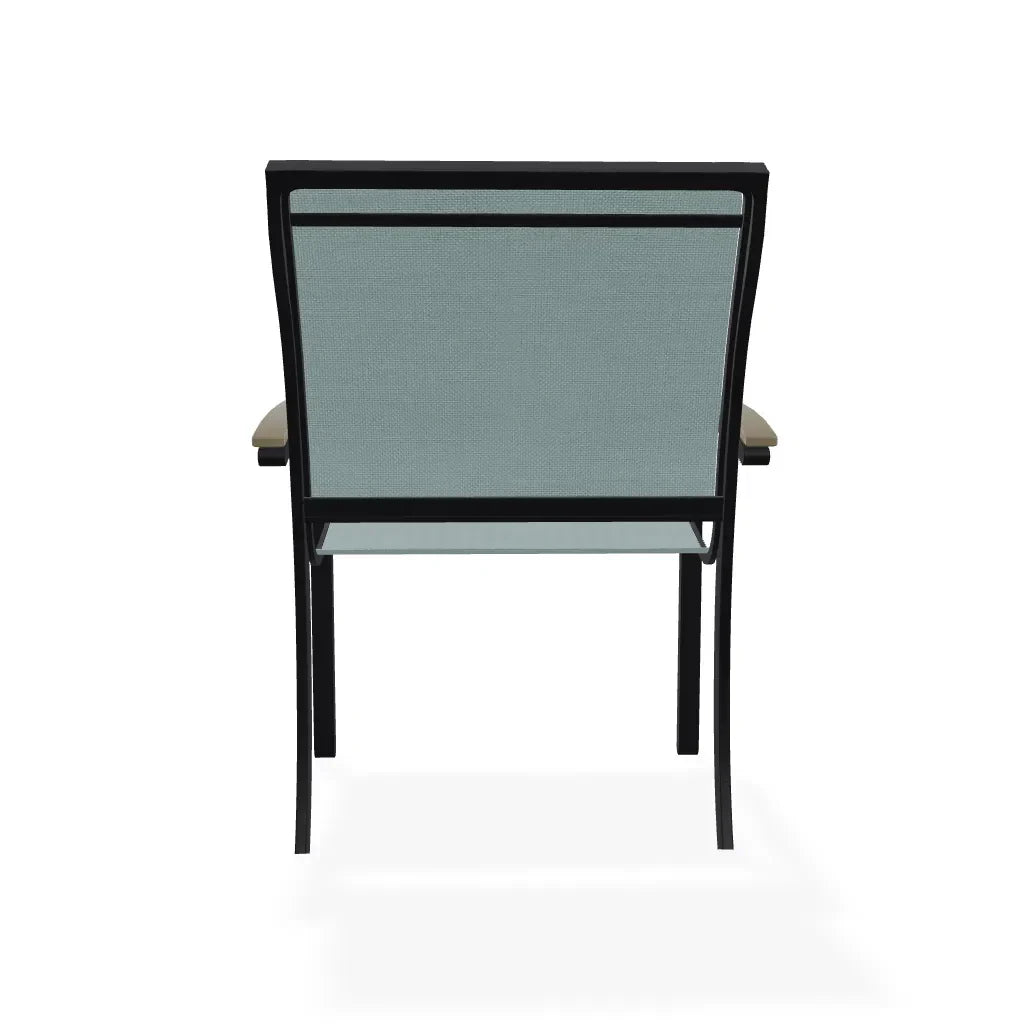 Bazza Dining Height Stacking Cafe Chair With MGP Arm Accents