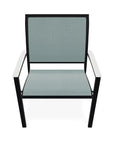 Bazza Dining Height Stacking Cafe Chair With MGP Arm Accents