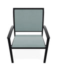 Bazza Dining Height Stacking Cafe Chair With MGP Arm Accents