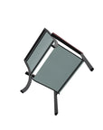 Bazza Dining Height Stacking Cafe Chair With MGP Arm Accents