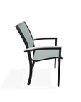 Bazza Dining Height Stacking Cafe Chair With MGP Arm Accents