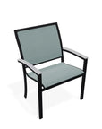 Bazza Dining Height Cafe Chair With Rustic Arm Accents