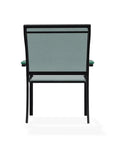 Bazza Dining Height Stacking Cafe Chair With MGP Arm Accents