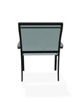 Bazza Dining Height Cafe Chair With Rustic Arm Accents