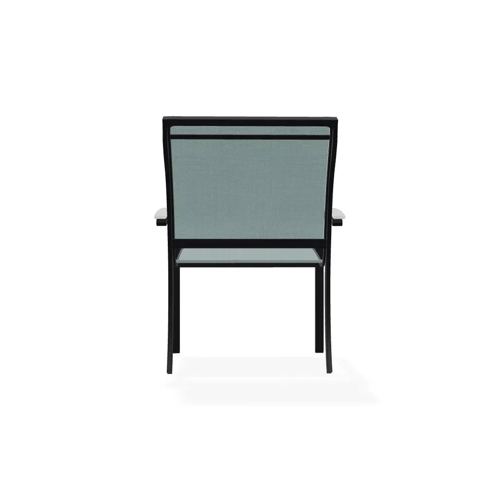 Bazza Dining Height Stacking Cafe Chair With MGP Arm Accents