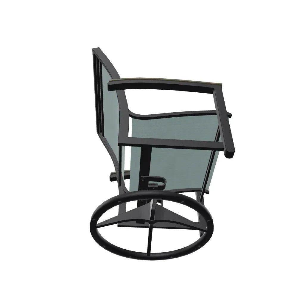 Bazza Sling Swivel Rocker With MGP Arm Accents