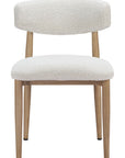 Zuo Modern Bege Olefin Fabric Outdoor Dining Chair