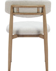Zuo Modern Bege Olefin Fabric Outdoor Dining Chair