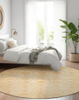 LOOMLAN Rugs Bellandria Brown Washable Indoor-Outdoor Rug