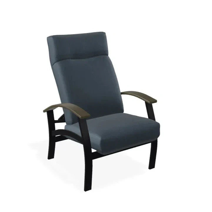 Belle Isle Cushion Supreme Height Back Chair With MGP Arm