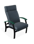 Belle Isle Cushion Supreme Height Back Chair With MGP Arm