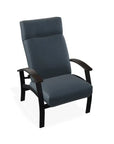 Belle Isle Cushion Supreme Height Back Chair With Rustic Arm