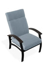 Belle Isle Cushion Supreme Height Rustic Polymer Arm Chair