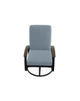 Belle Isle Cushion Swivel Rocker With MGP Arms