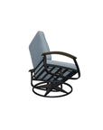 Belle Isle Cushion Swivel Rocker With MGP Arms