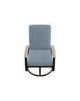 Belle Isle Cushion Swivel Rocker With MGP Arms