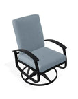 Belle Isle Cushion Swivel Rocker With MGP Arms