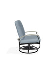 Belle Isle Cushion Swivel Rocker With MGP Arms