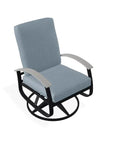 Belle Isle Cushion Swivel Rocker With MGP Arms