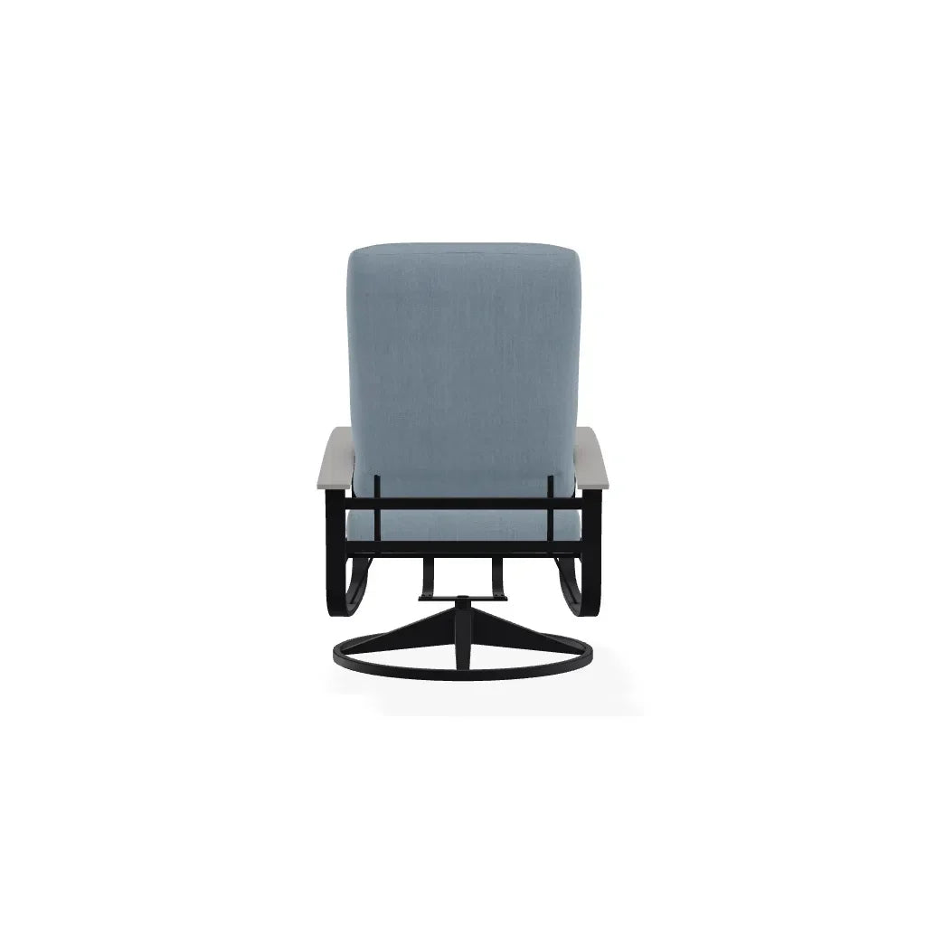 Belle Isle Cushion Swivel Rocker With MGP Arms