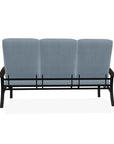 Belle Isle Cushion Three-Seat Sofa With MGP Arms