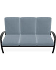 Belle Isle Cushion Three-Seat Sofa With MGP Arms